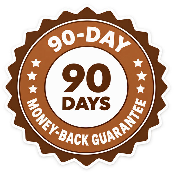 90-day returns available